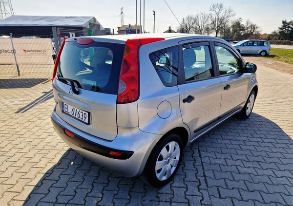 Nissan Note cena 12900 przebieg: 153000, rok produkcji 2006 z Kutno małe 631